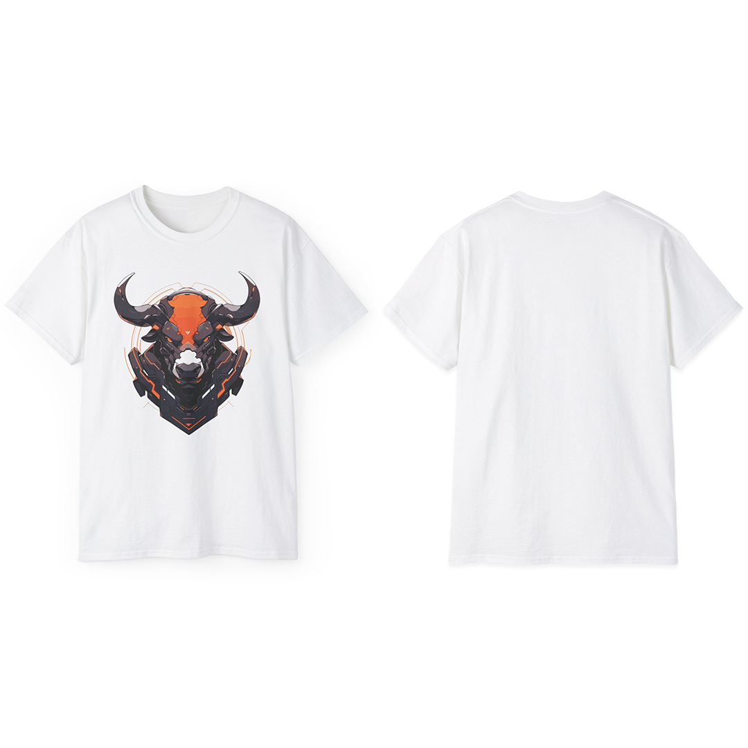 100%纯棉短袖T恤 | Mascot-Bull-008