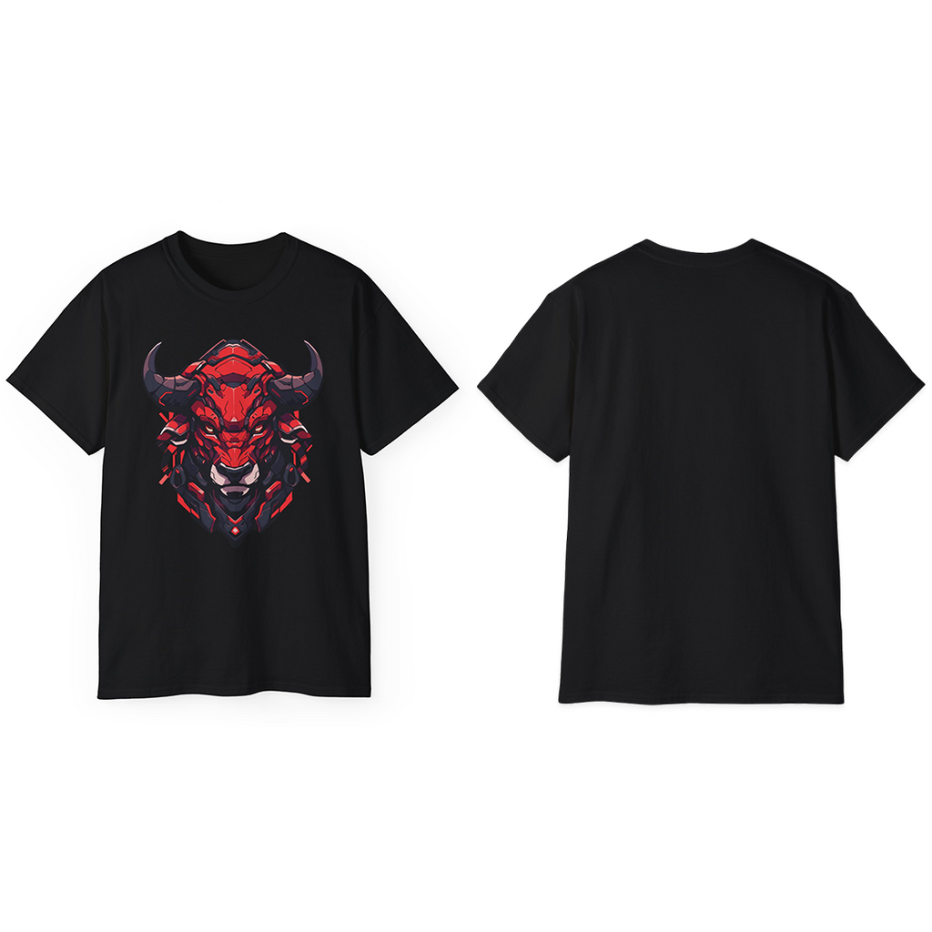 100%纯棉短袖T恤 | Mascot-Bull-009