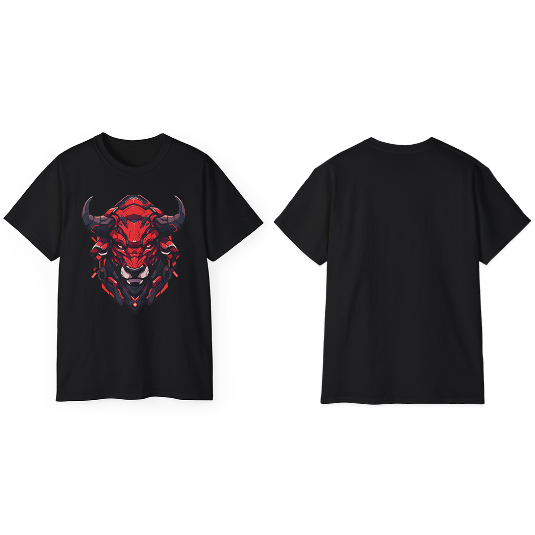 100%纯棉短袖T恤 | Mascot-Bull-009