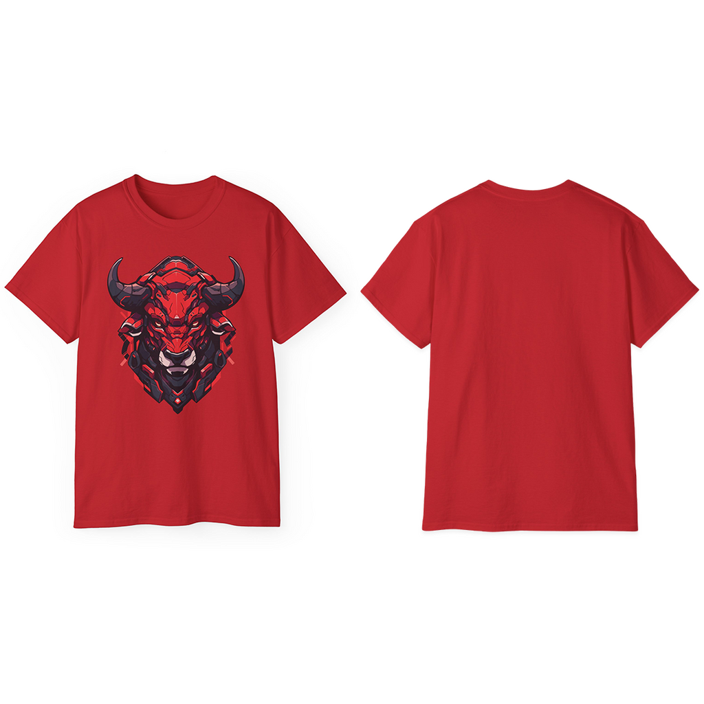 100%纯棉短袖T恤 | Mascot-Bull-009