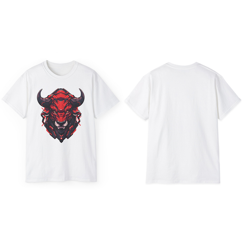 100%纯棉短袖T恤 | Mascot-Bull-009