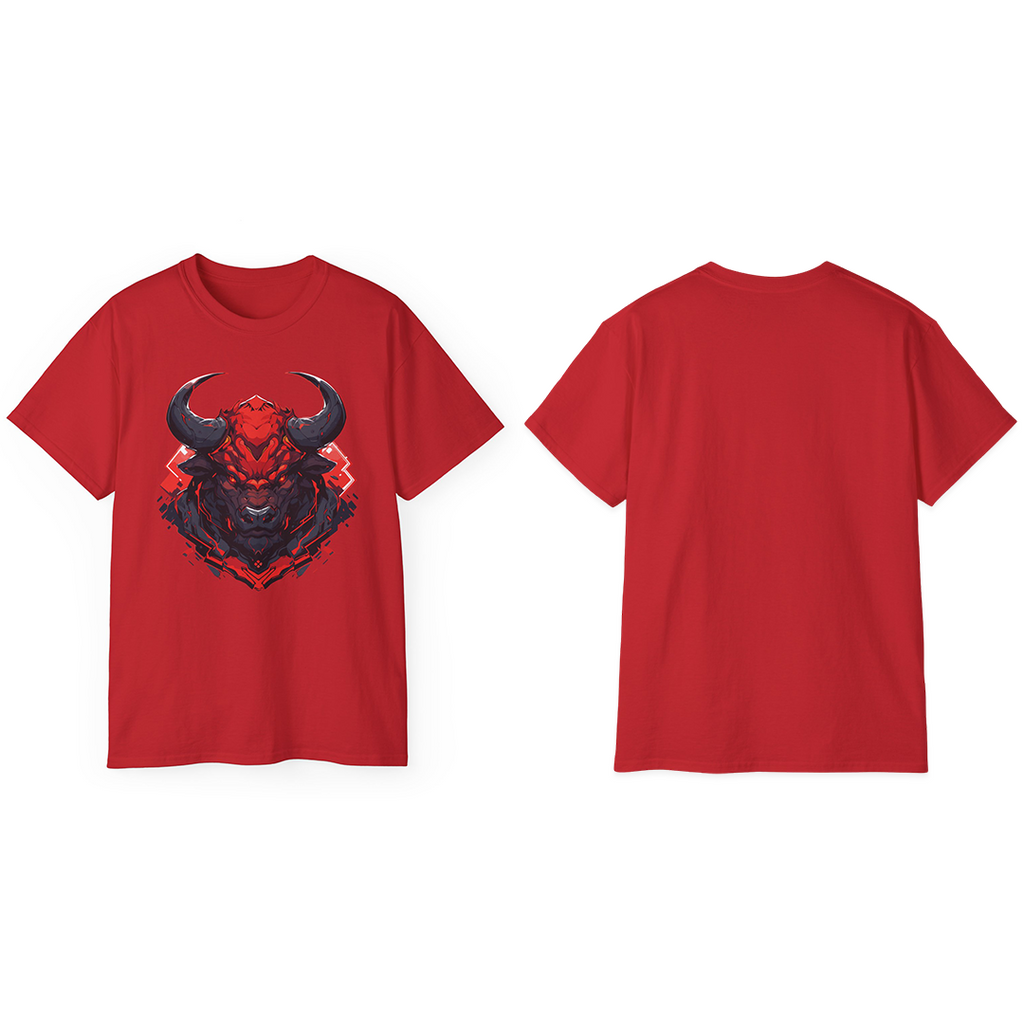 100%纯棉短袖T恤 | Mascot-Bull-010