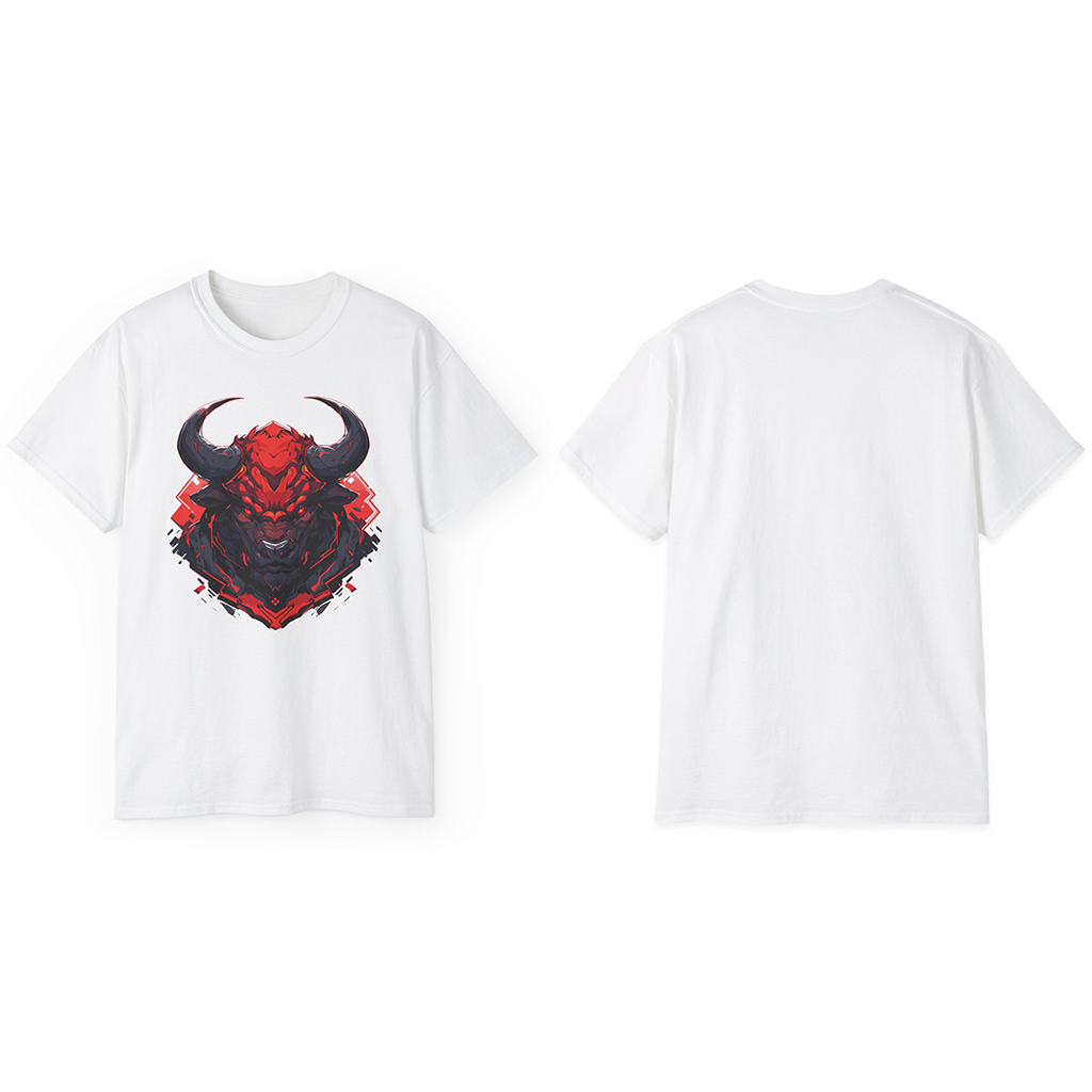 100%纯棉短袖T恤 | Mascot-Bull-010