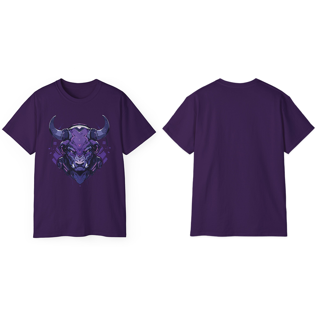 100%纯棉短袖T恤 | Mascot-Bull-015