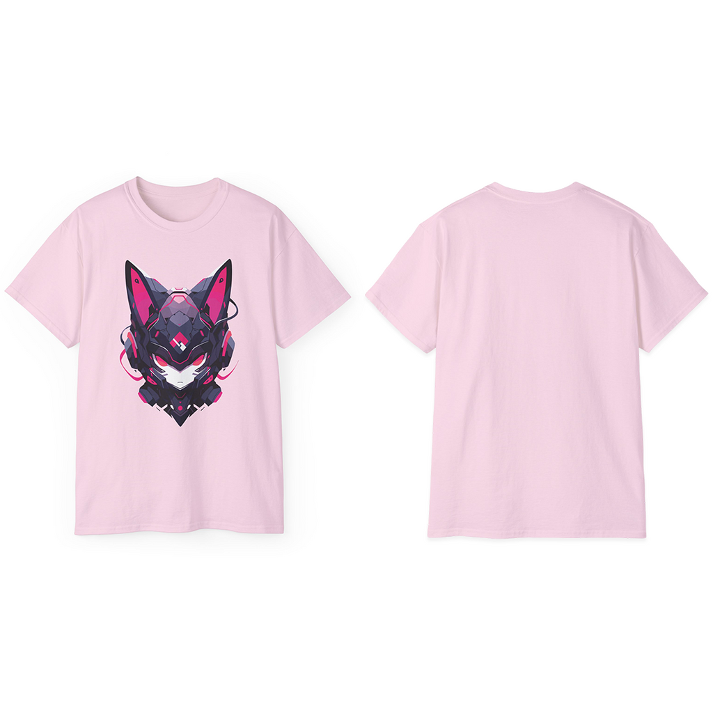 100%纯棉短袖T恤 | Mascot-Cat-001