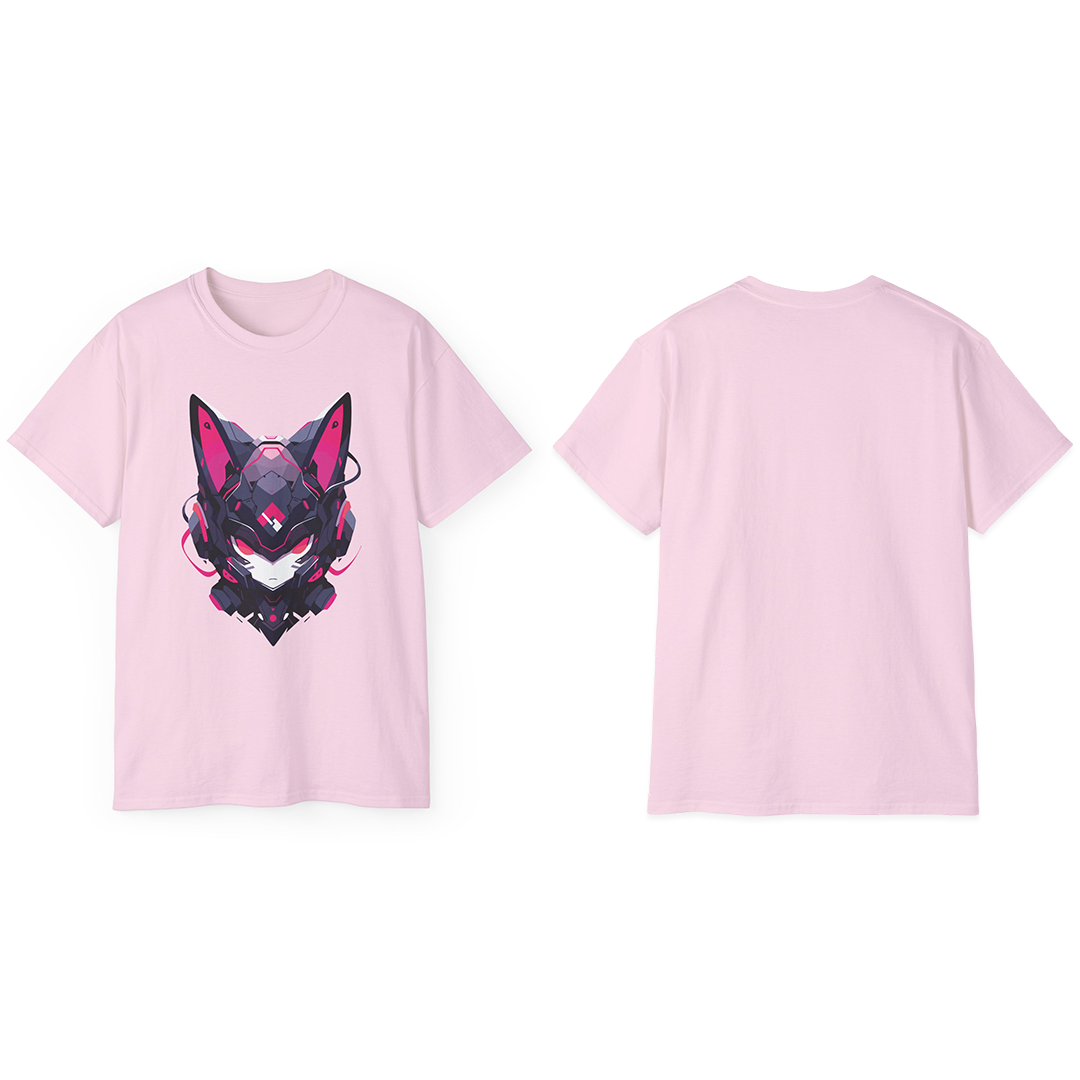 100%纯棉短袖T恤 | Mascot-Cat-001