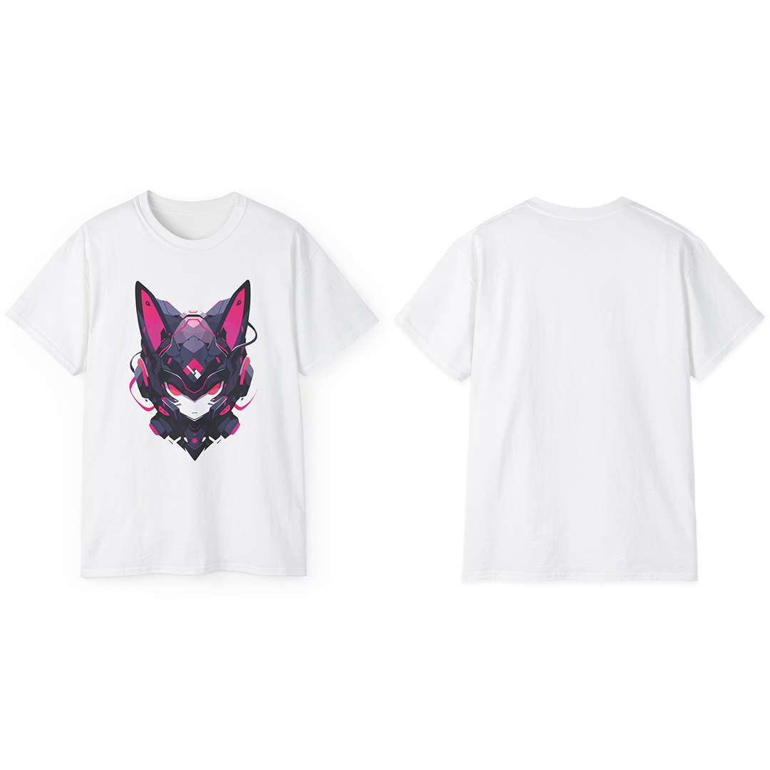 100%纯棉短袖T恤 | Mascot-Cat-001