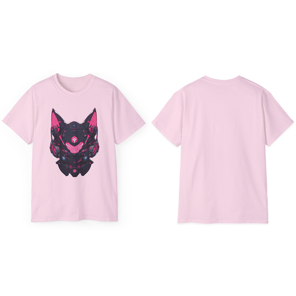 100%纯棉短袖T恤 | Mascot-Cat-002