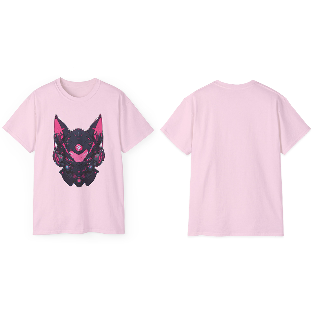 100%纯棉短袖T恤 | Mascot-Cat-002