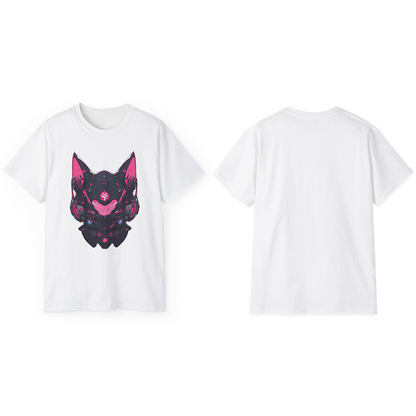 100% Cotton Short Sleeve Tee | Mascot-Cat-002