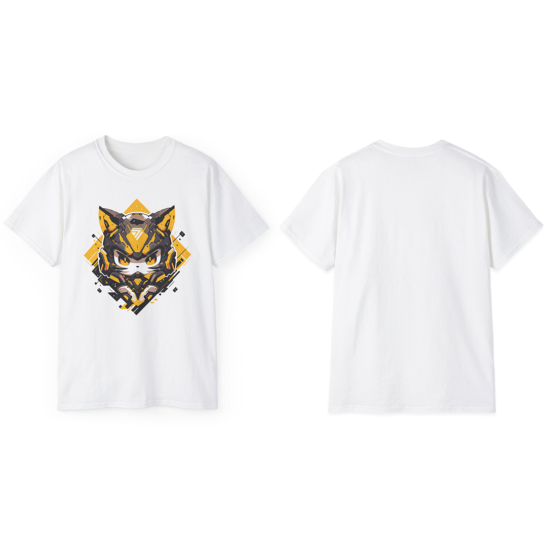 100%纯棉短袖T恤 | Mascot-Cat-003
