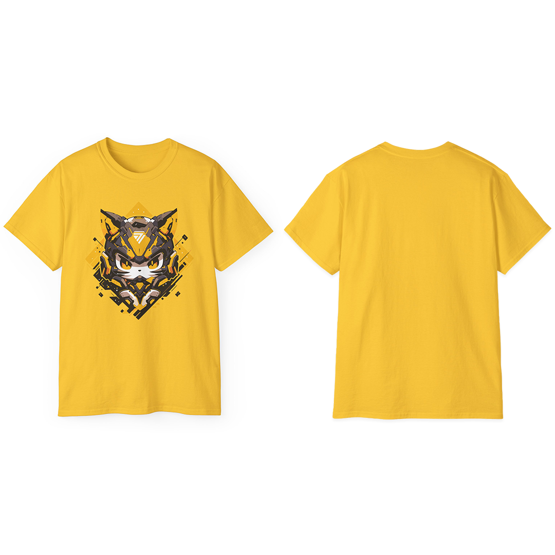 100%纯棉短袖T恤 | Mascot-Cat-003