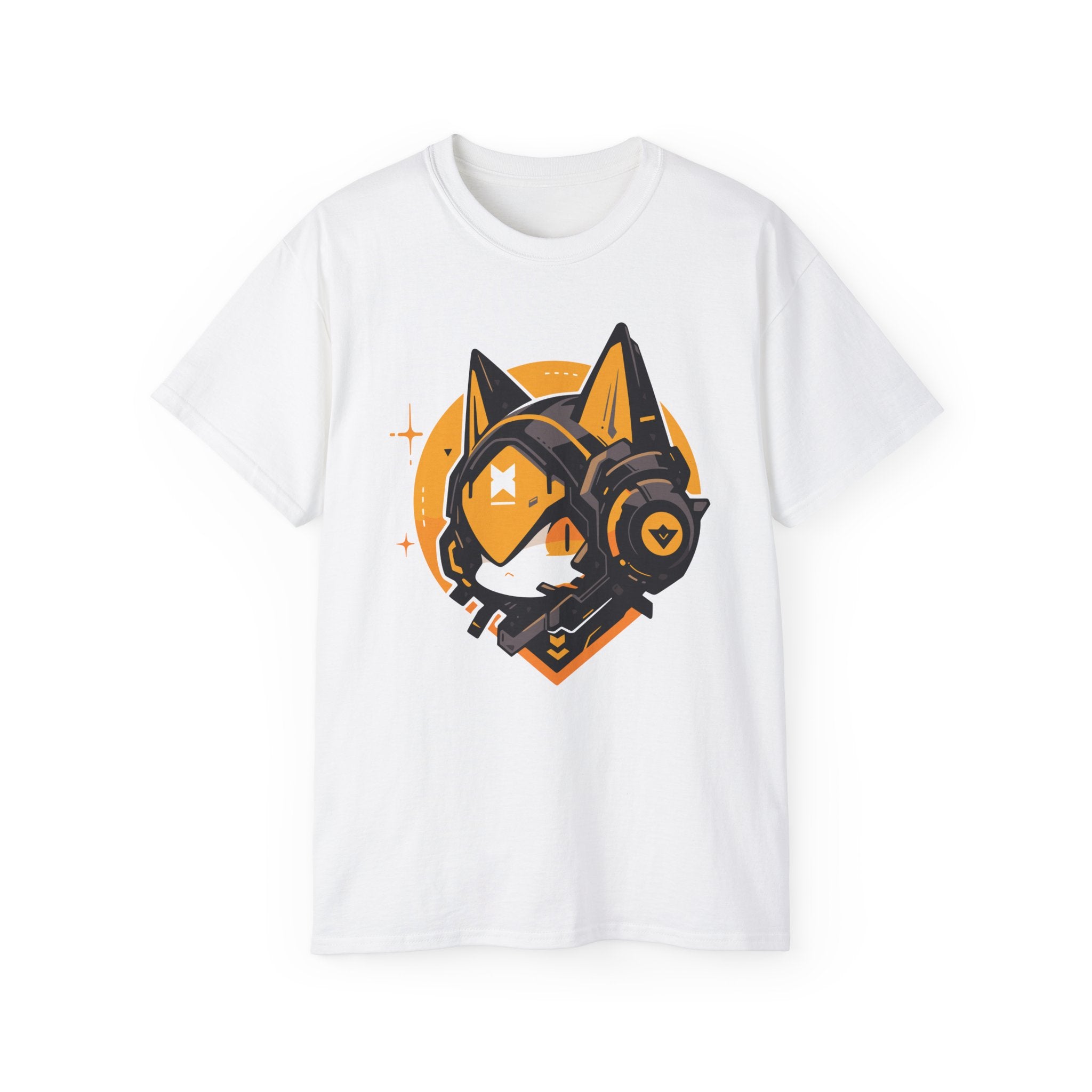 100%纯棉短袖T恤 | Mascot-Cat-004