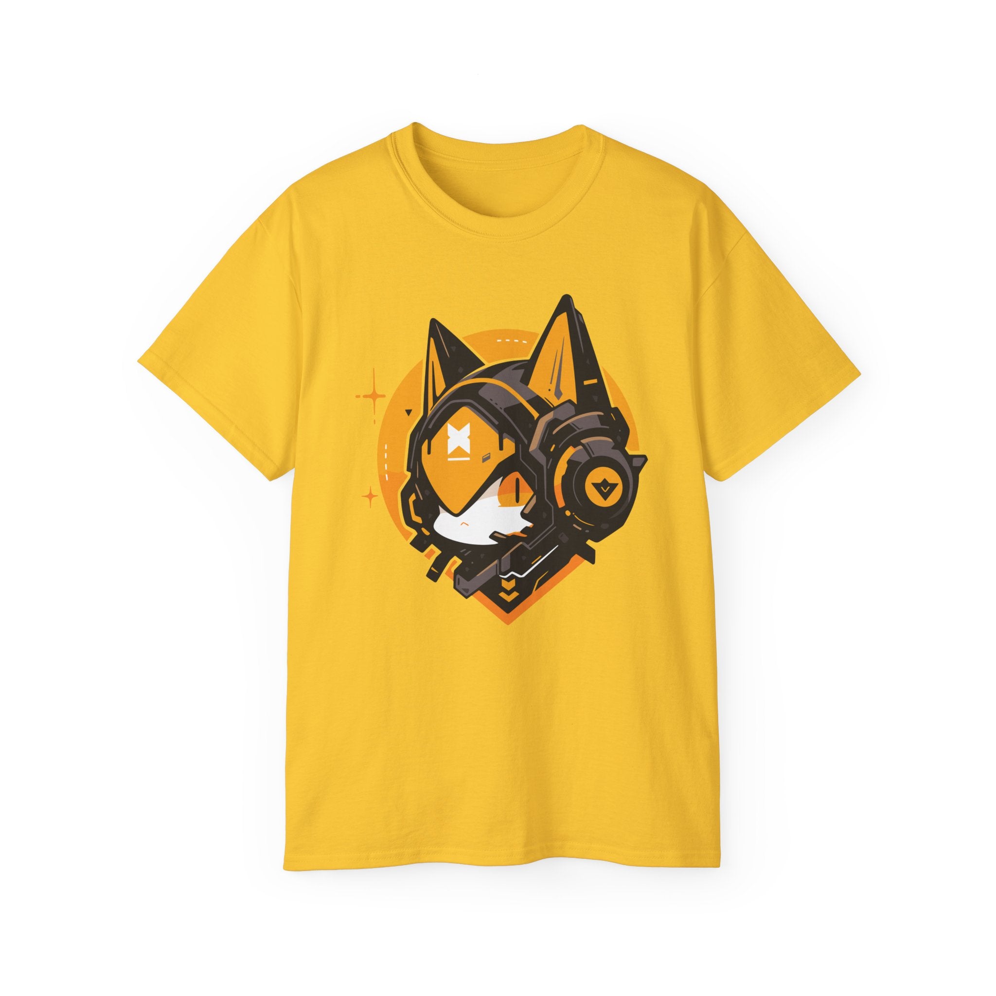 100%纯棉短袖T恤 | Mascot-Cat-004