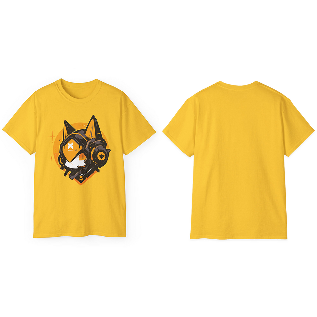 100%纯棉短袖T恤 | Mascot-Cat-004