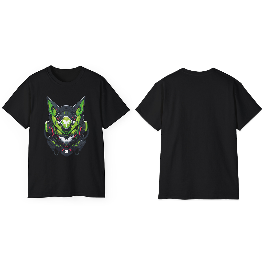 100%纯棉短袖T恤 | Mascot-Cat-005