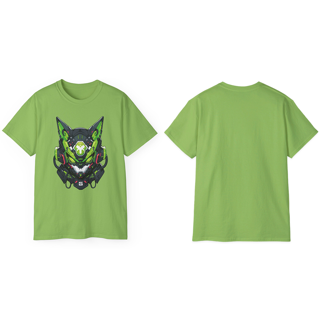 100%纯棉短袖T恤 | Mascot-Cat-005