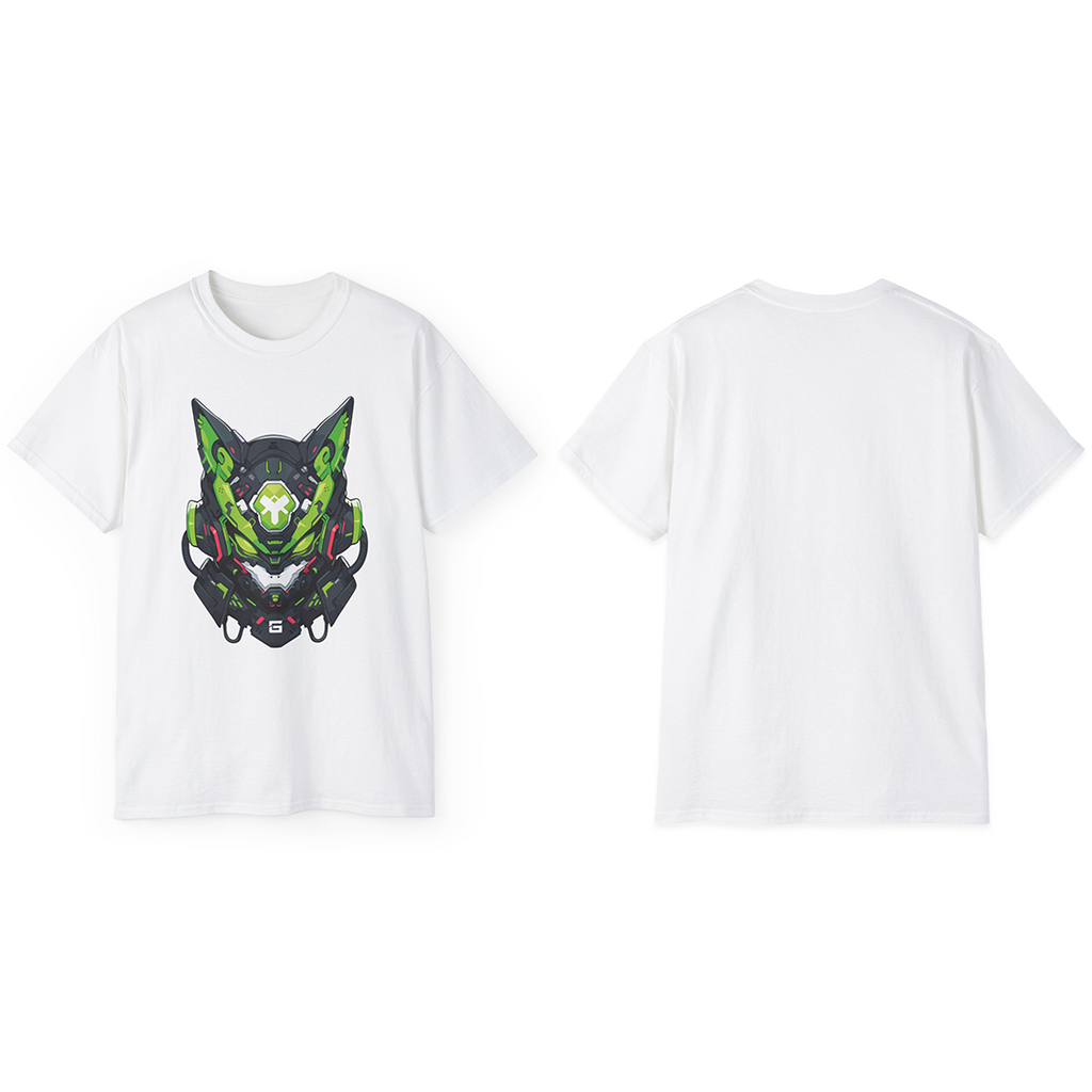 100%纯棉短袖T恤 | Mascot-Cat-005