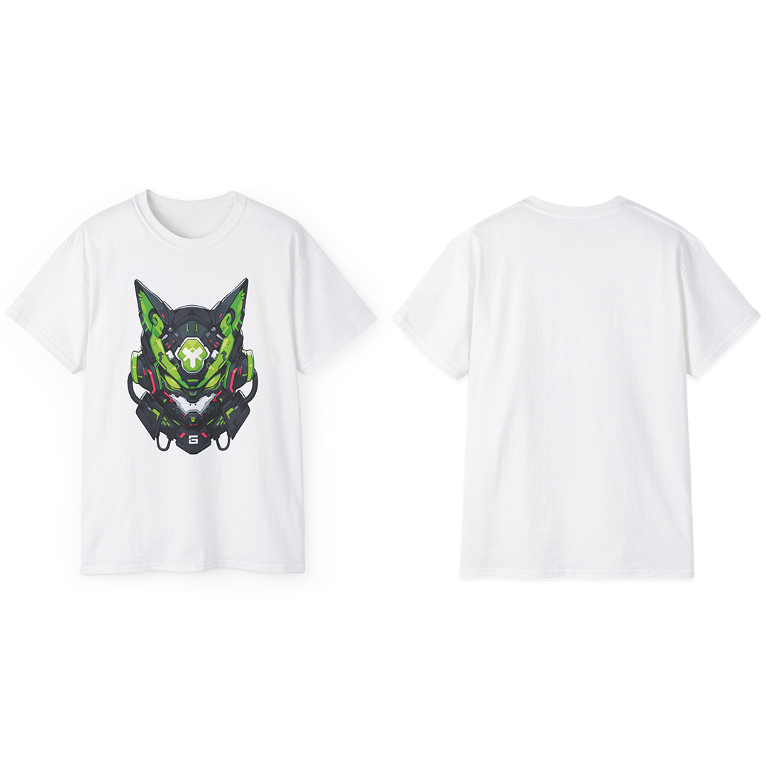 100%纯棉短袖T恤 | Mascot-Cat-005