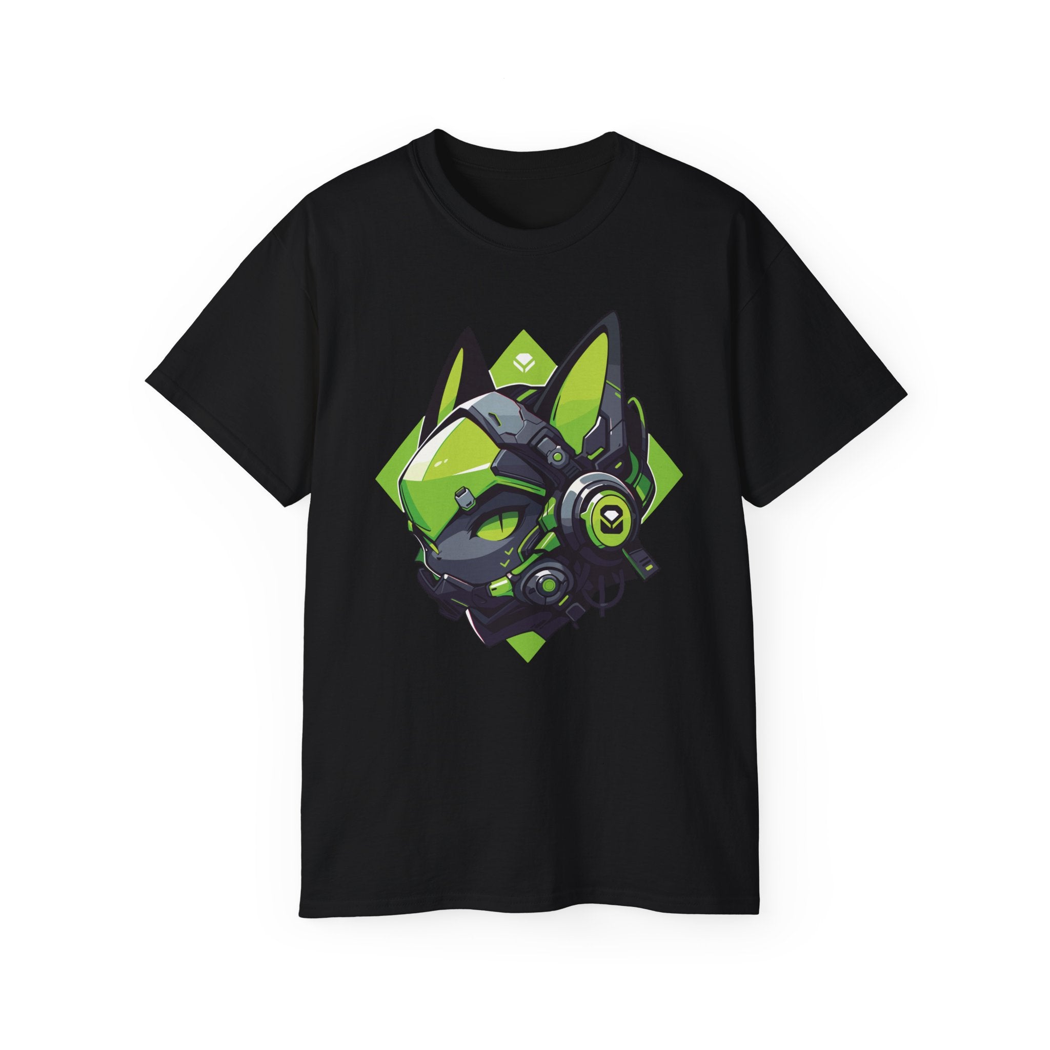 100%纯棉短袖T恤 | Mascot-Cat-006