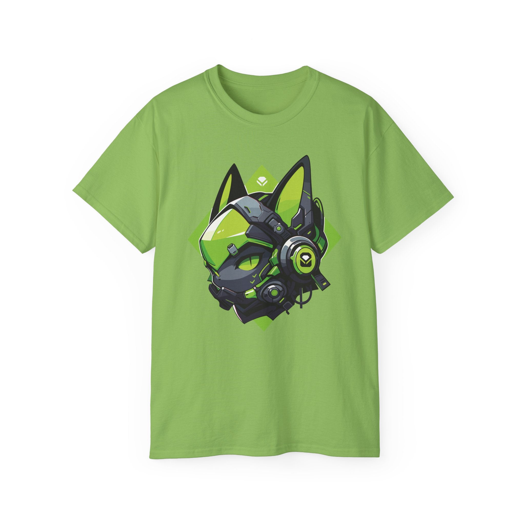 100%纯棉短袖T恤 | Mascot-Cat-006