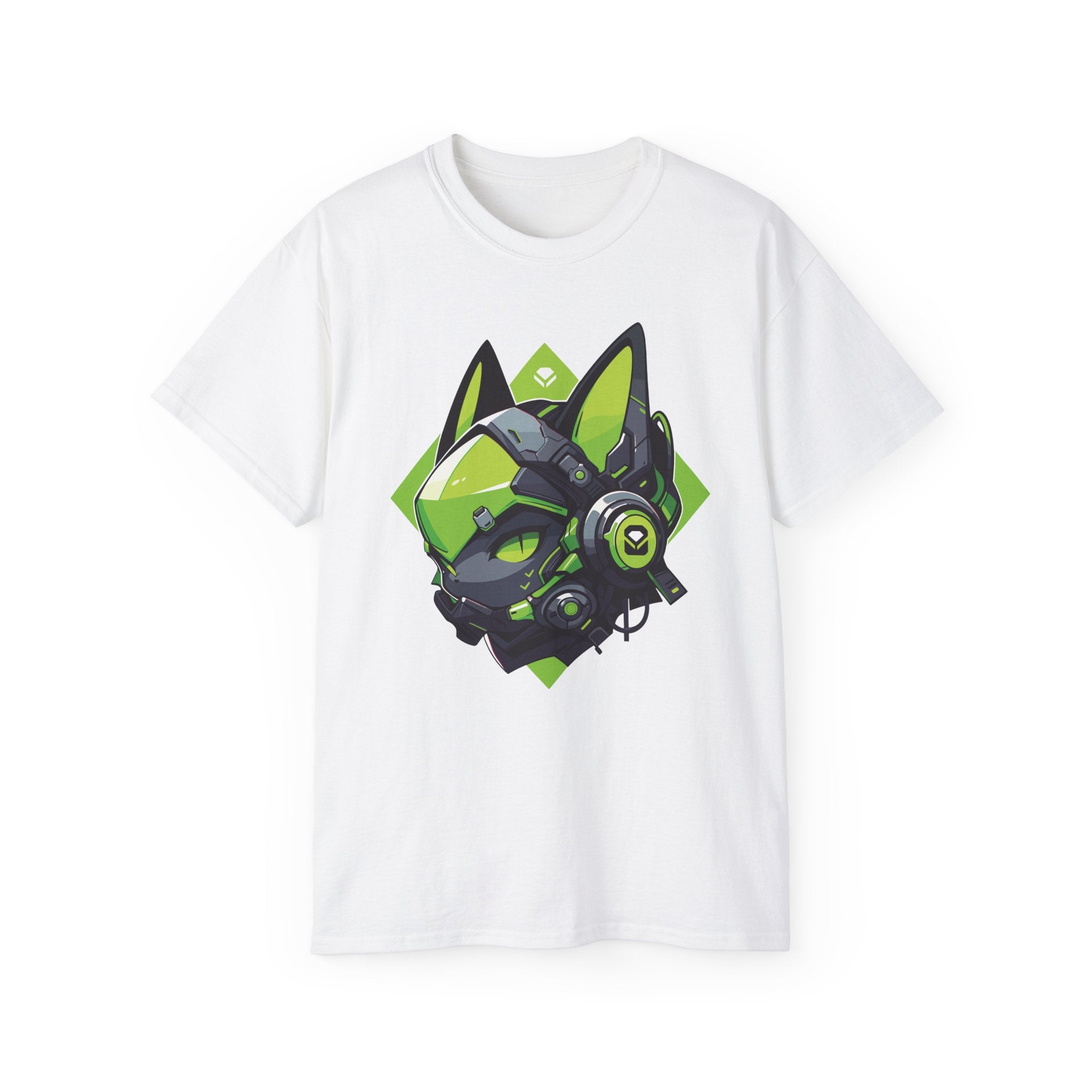 100%纯棉短袖T恤 | Mascot-Cat-006