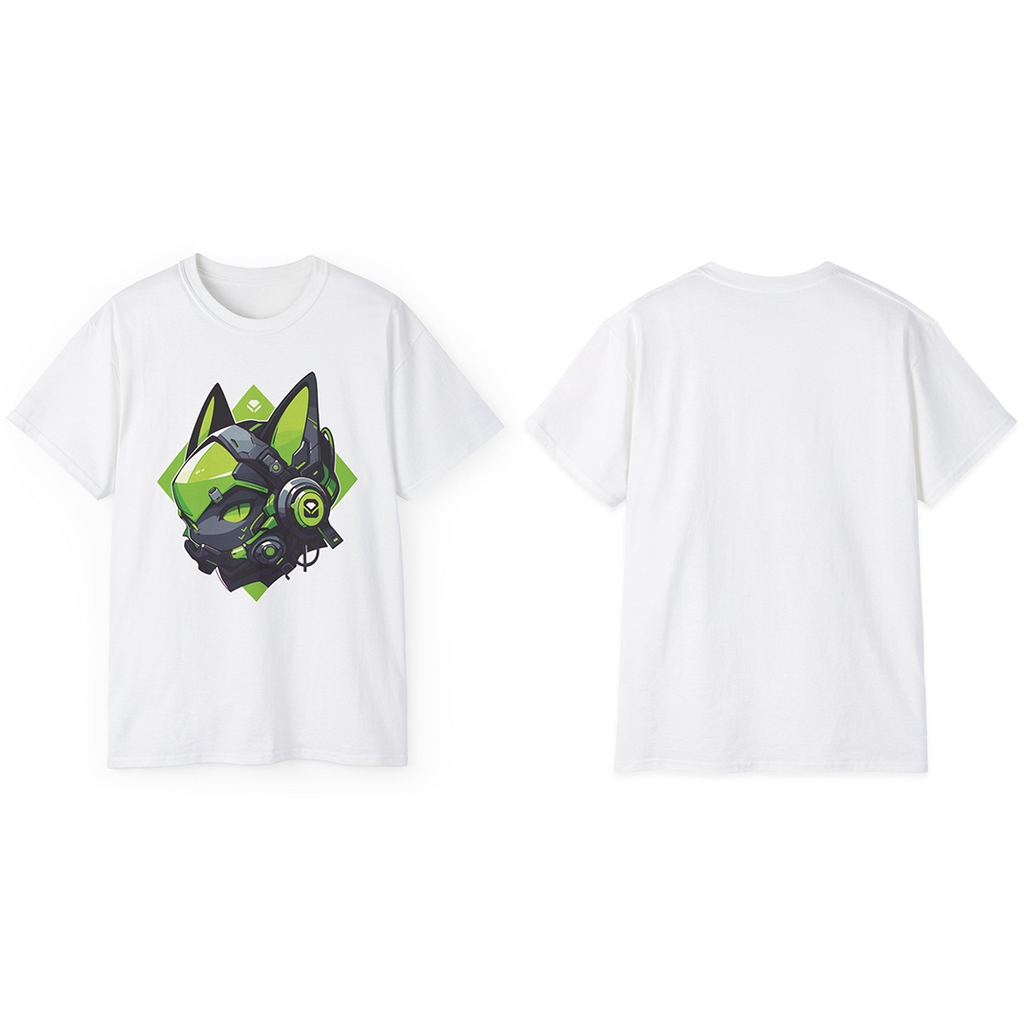 100%纯棉短袖T恤 | Mascot-Cat-006