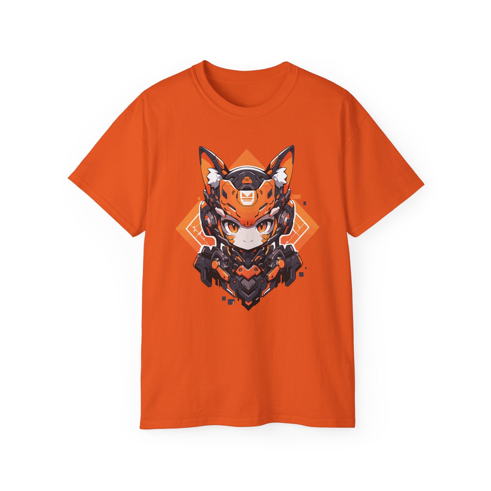 100%纯棉短袖T恤 | Mascot-Cat-007