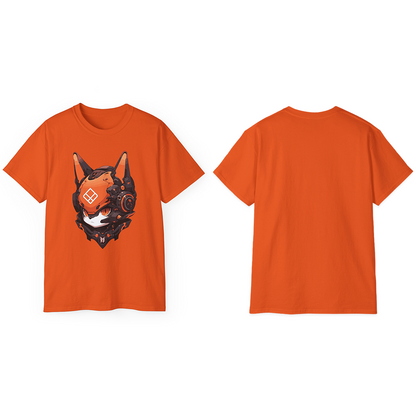 100% Cotton Short Sleeve Tee | Mascot-Cat-008