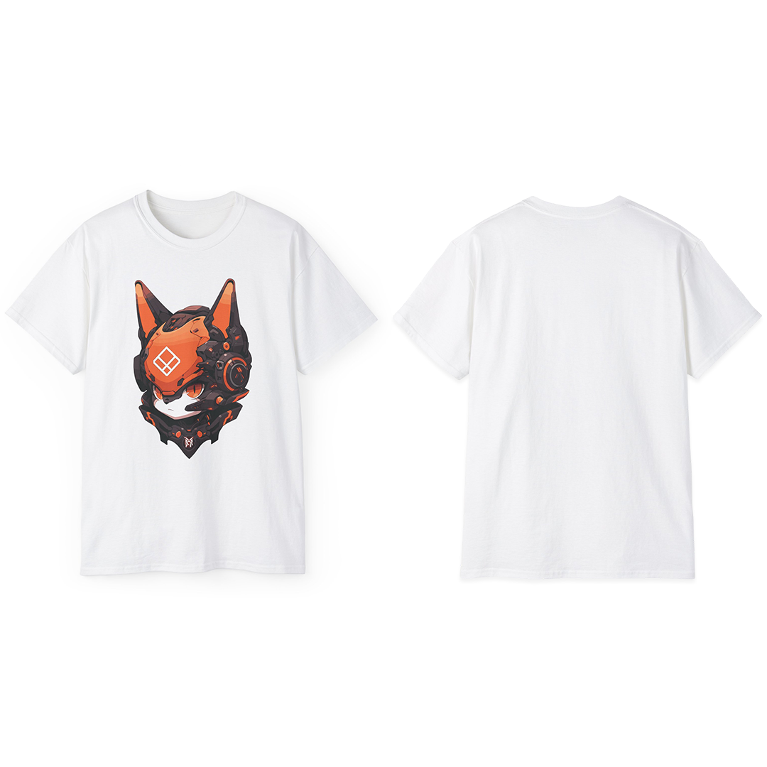 100%纯棉短袖T恤 | Mascot-Cat-008