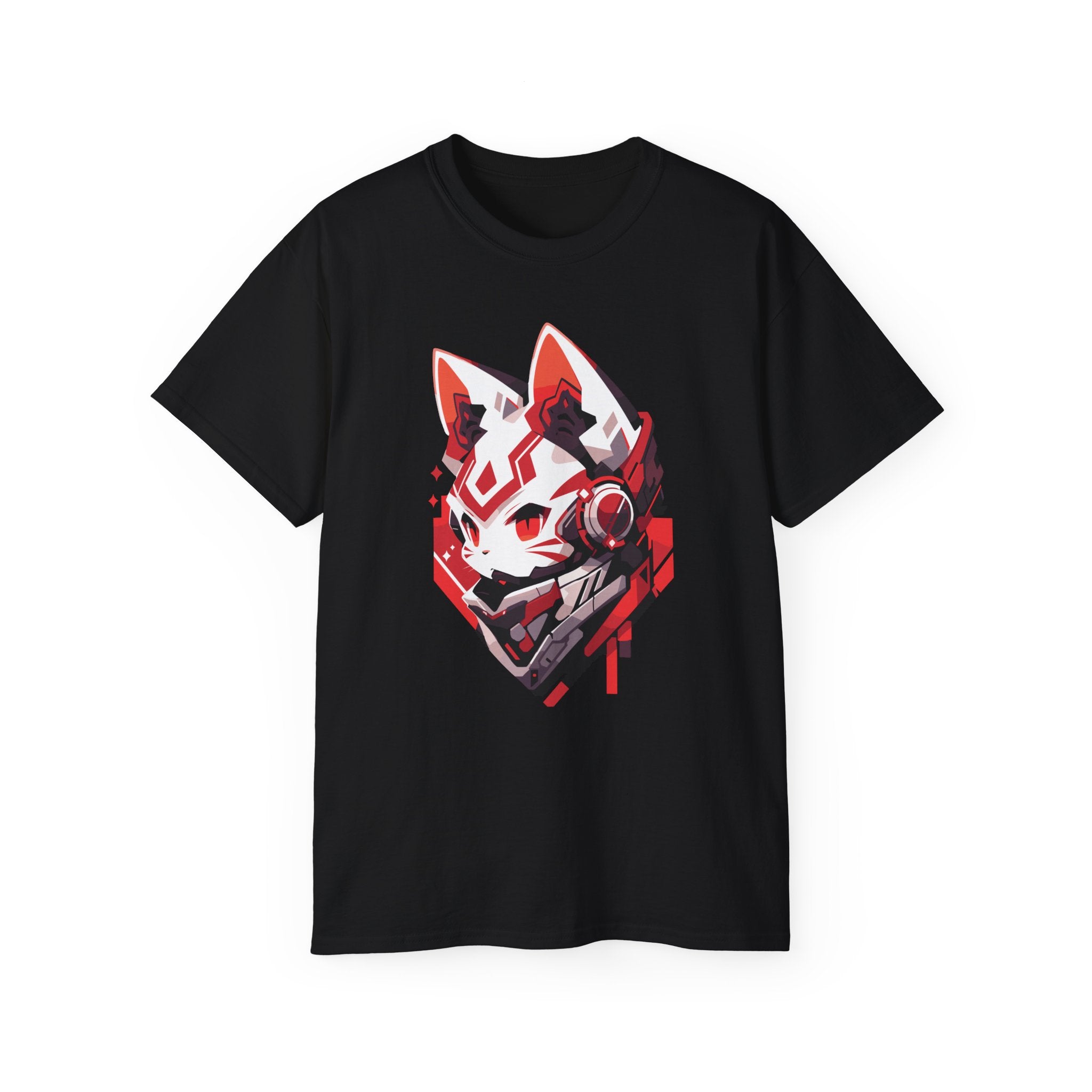 100%纯棉短袖T恤 | Mascot-Cat-009