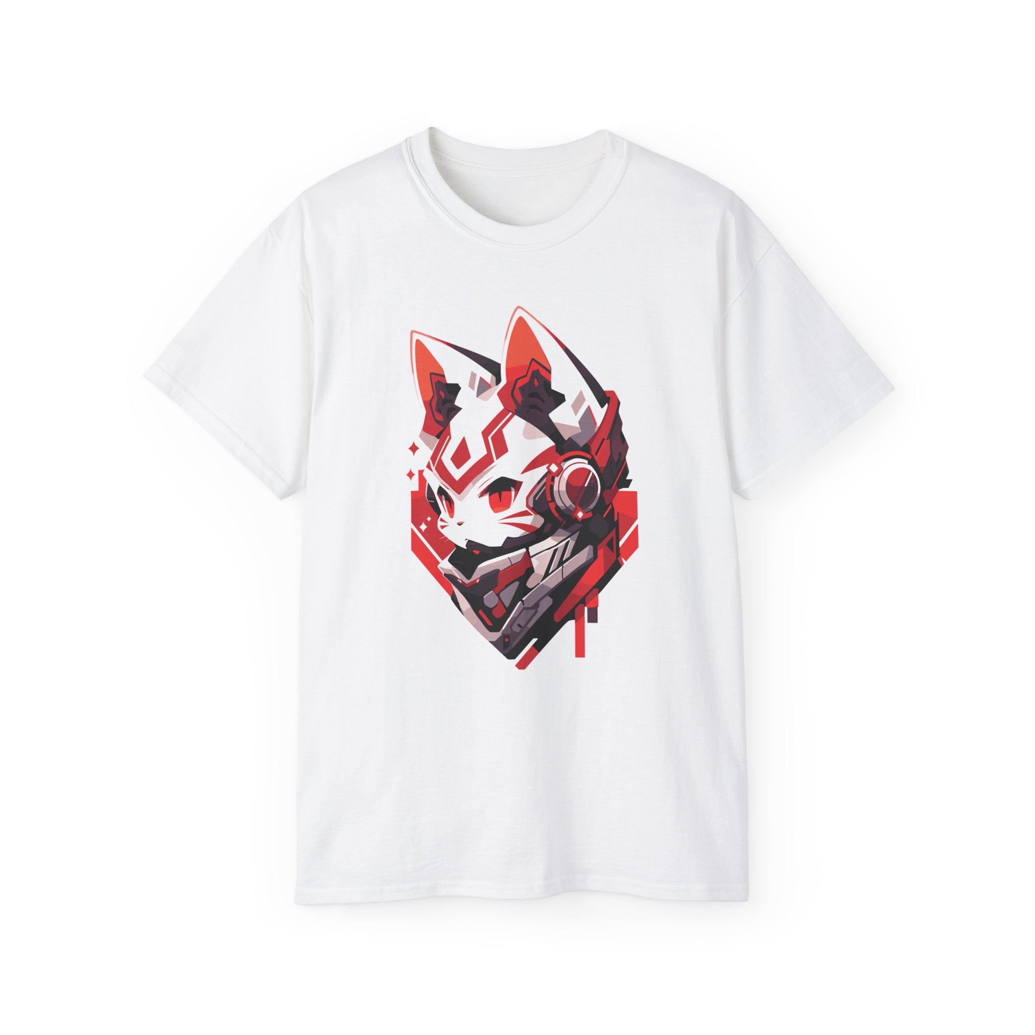 100%纯棉短袖T恤 | Mascot-Cat-009