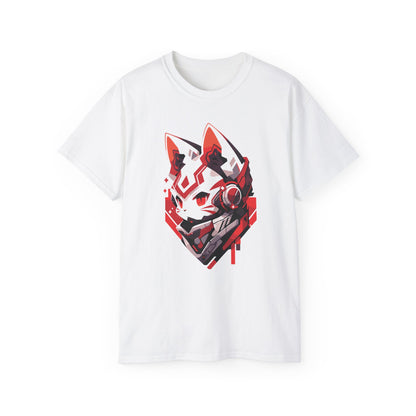 100% Cotton Short Sleeve Tee | Mascot-Cat-009