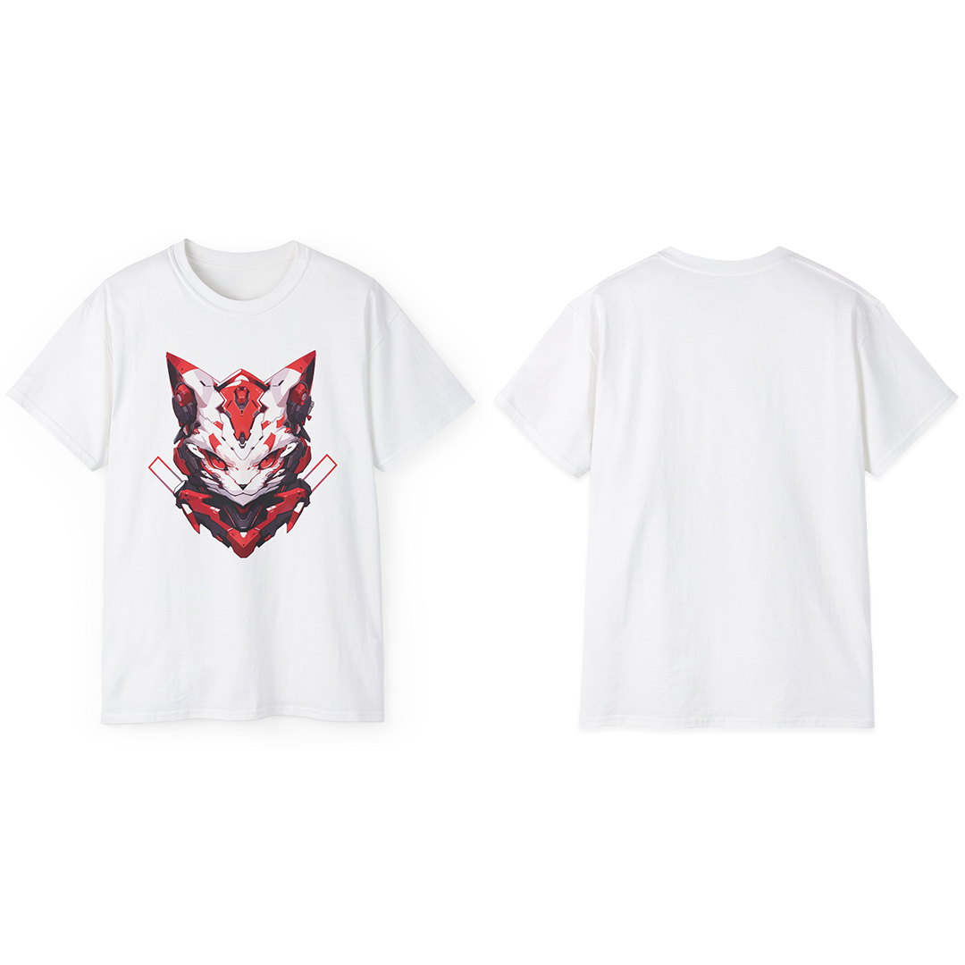100%纯棉短袖T恤 | Mascot-Cat-010