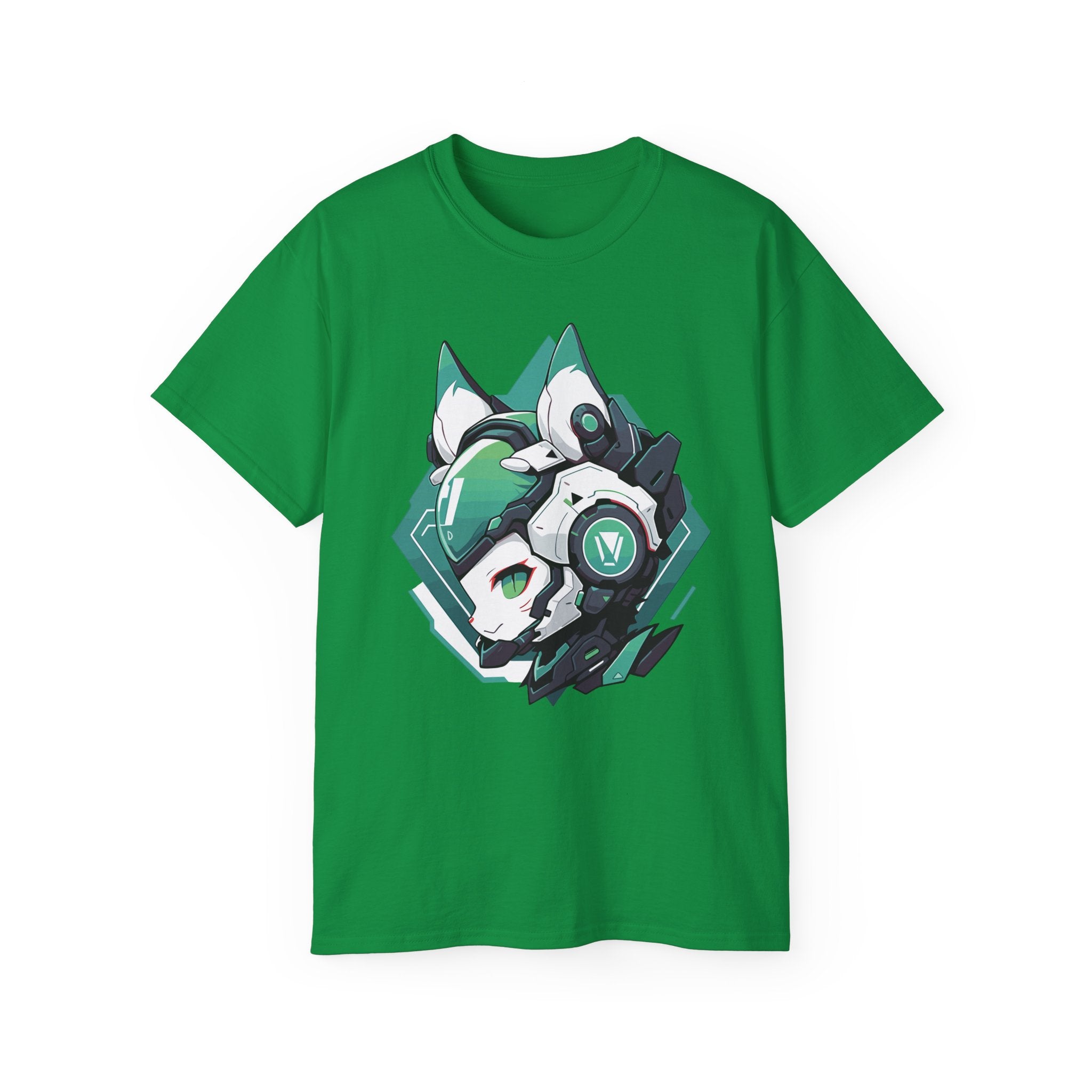100%纯棉短袖T恤 | Mascot-Cat-011