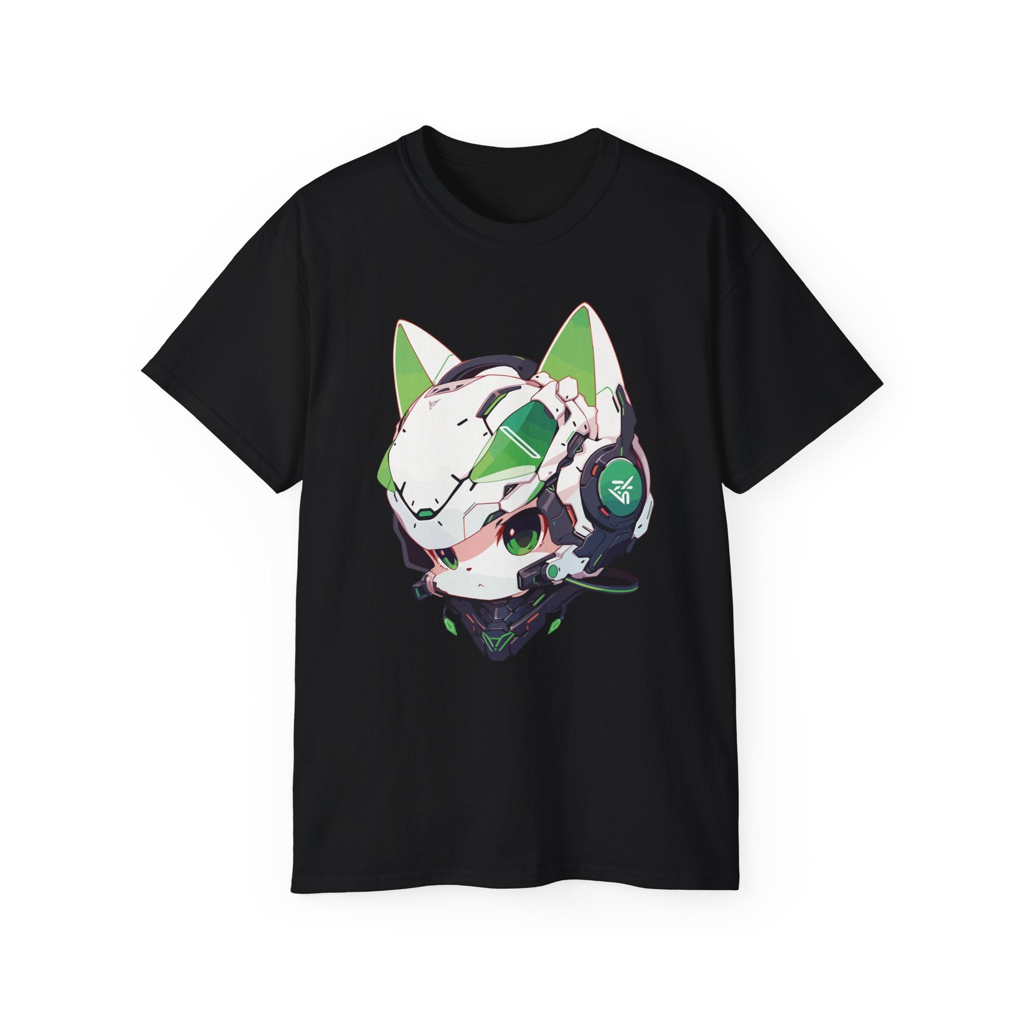 100%纯棉短袖T恤 | Mascot-Cat-012