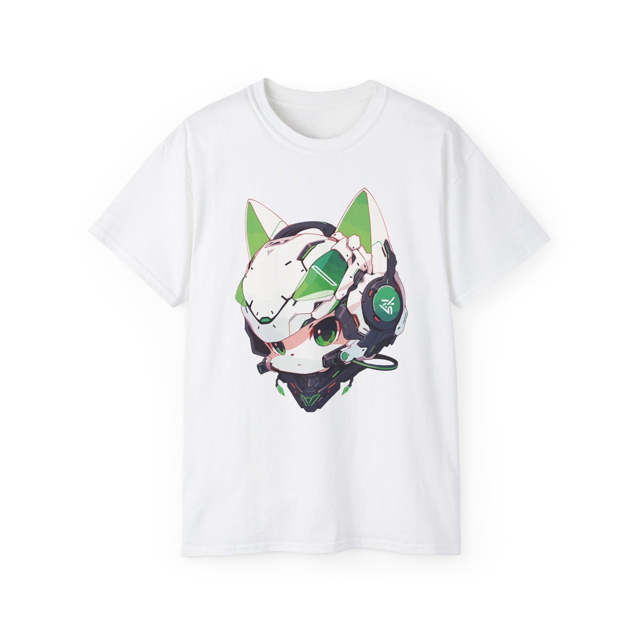 100%纯棉短袖T恤 | Mascot-Cat-012