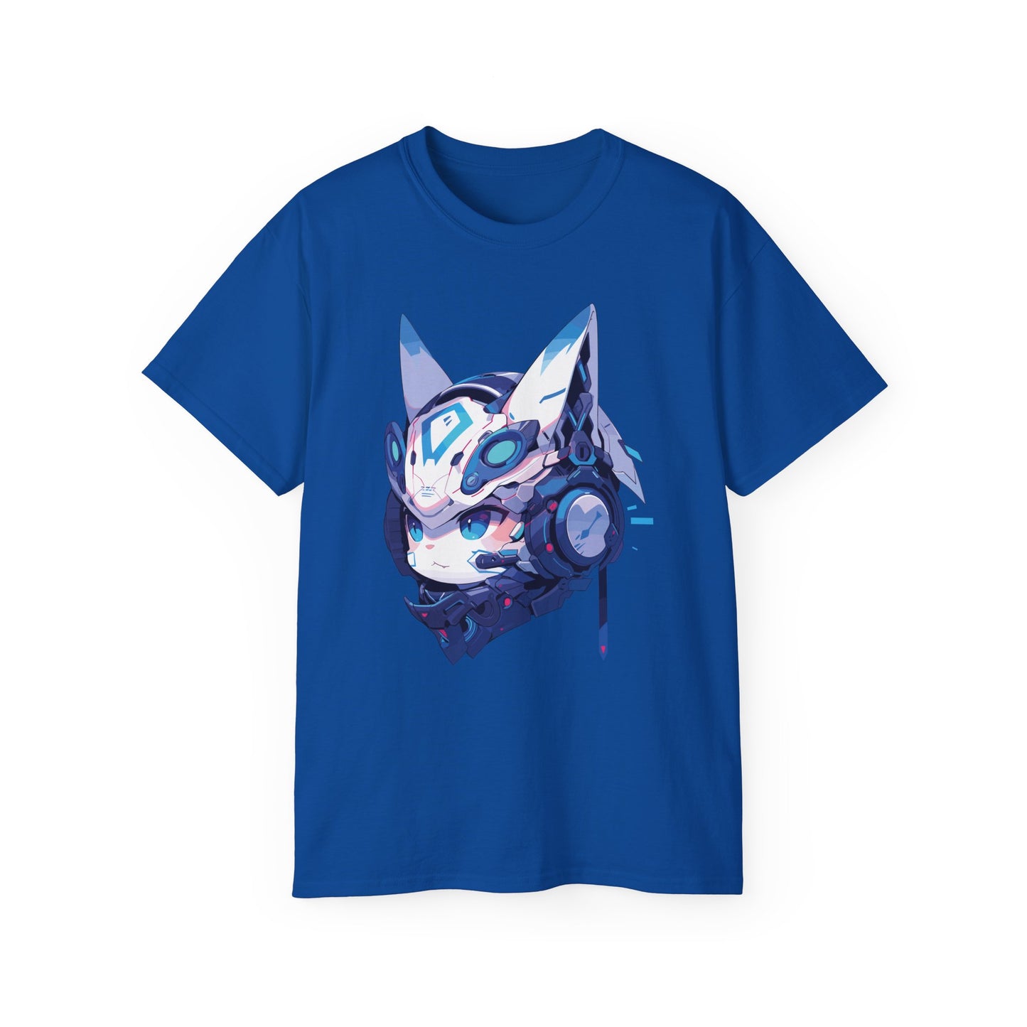 100% Cotton Short Sleeve Tee | Mascot-Cat-013