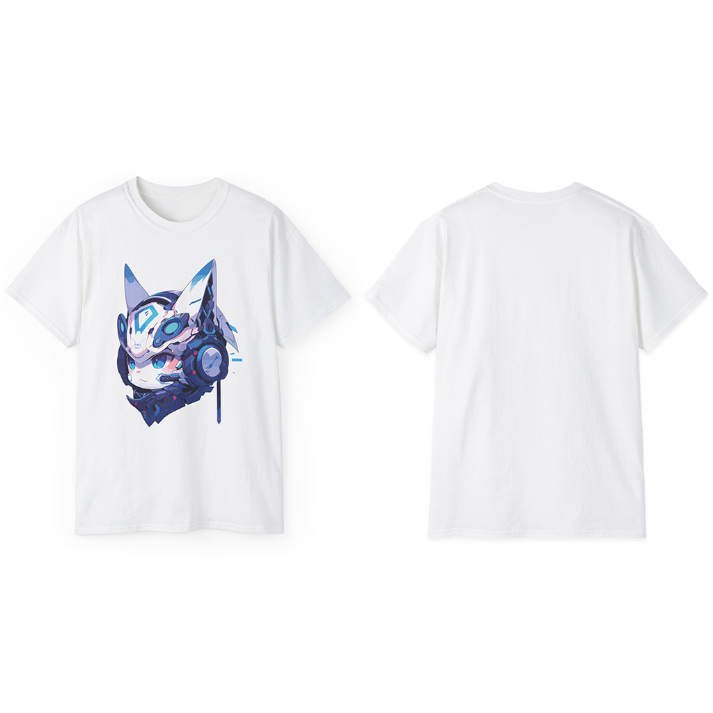 100%纯棉短袖T恤 | Mascot-Cat-013