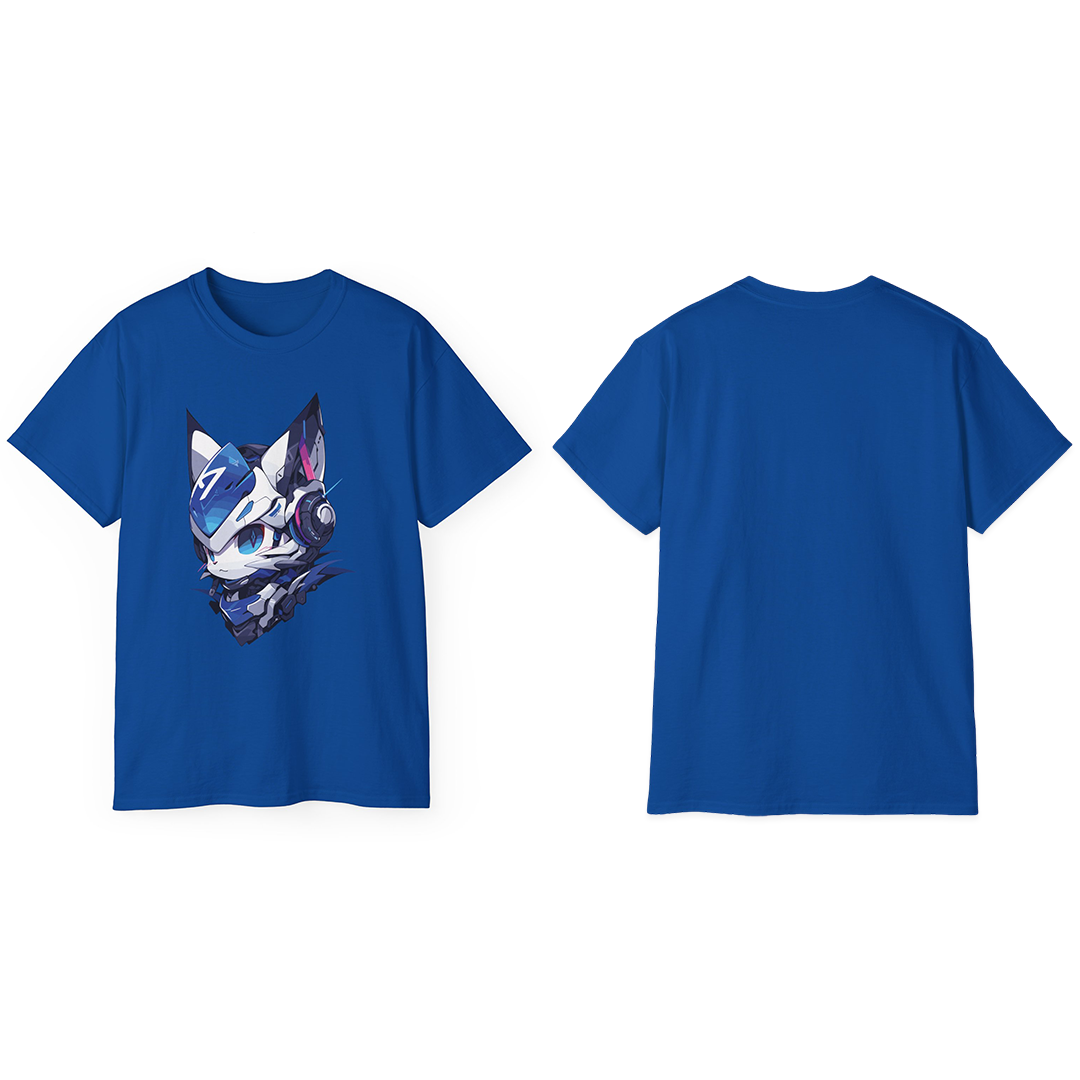 100%纯棉短袖T恤 | Mascot-Cat-014