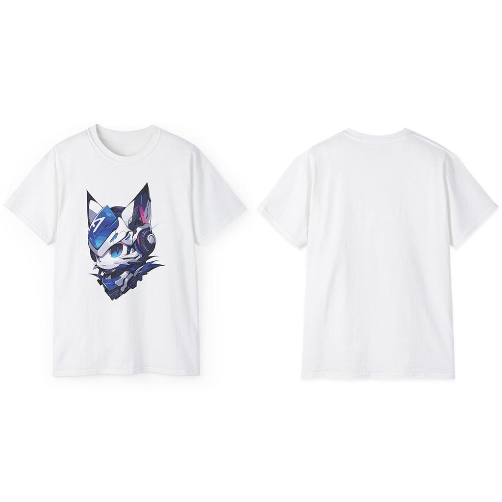 100%纯棉短袖T恤 | Mascot-Cat-014