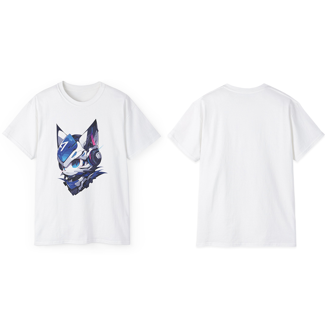 100%纯棉短袖T恤 | Mascot-Cat-014
