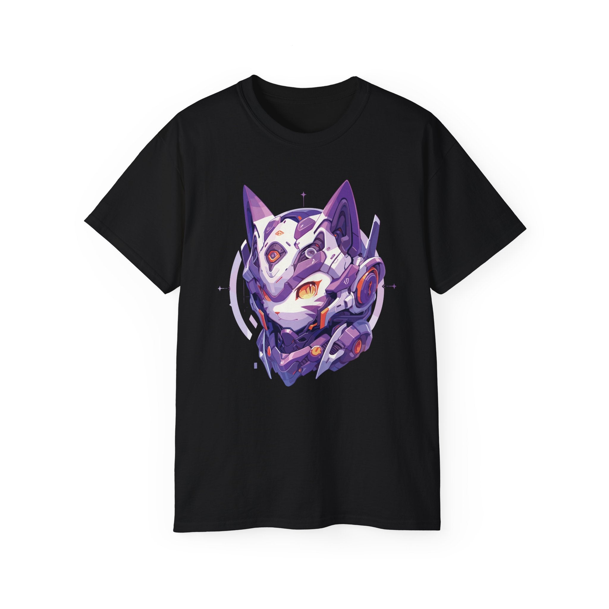 100%纯棉短袖T恤 | Mascot-Cat-015