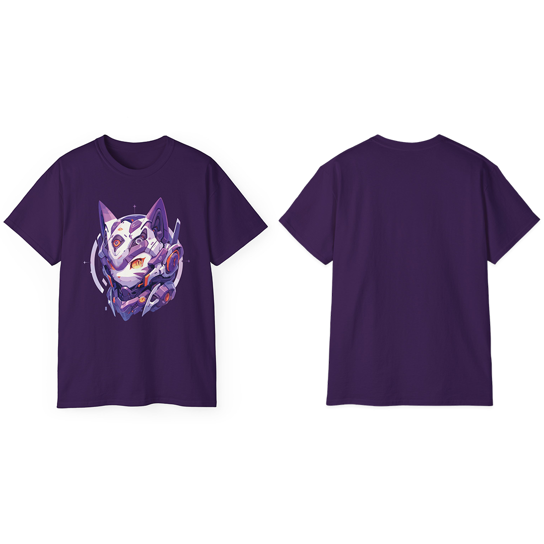 100%纯棉短袖T恤 | Mascot-Cat-015