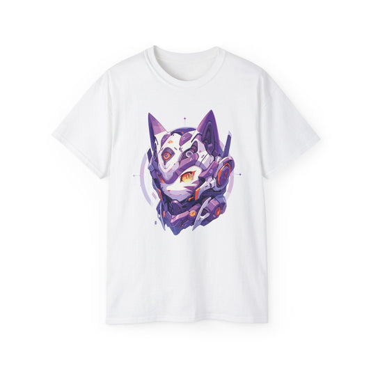 100% Cotton Short Sleeve Tee | Mascot-Cat-015