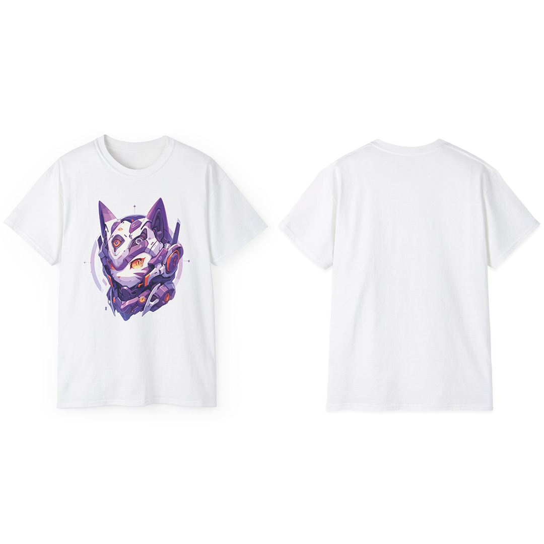 100%纯棉短袖T恤 | Mascot-Cat-015
