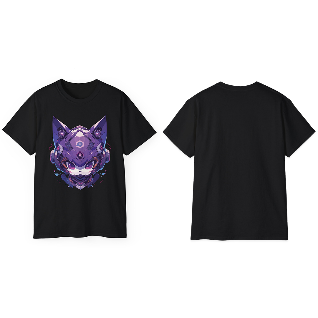 100%纯棉短袖T恤 | Mascot-Cat-016