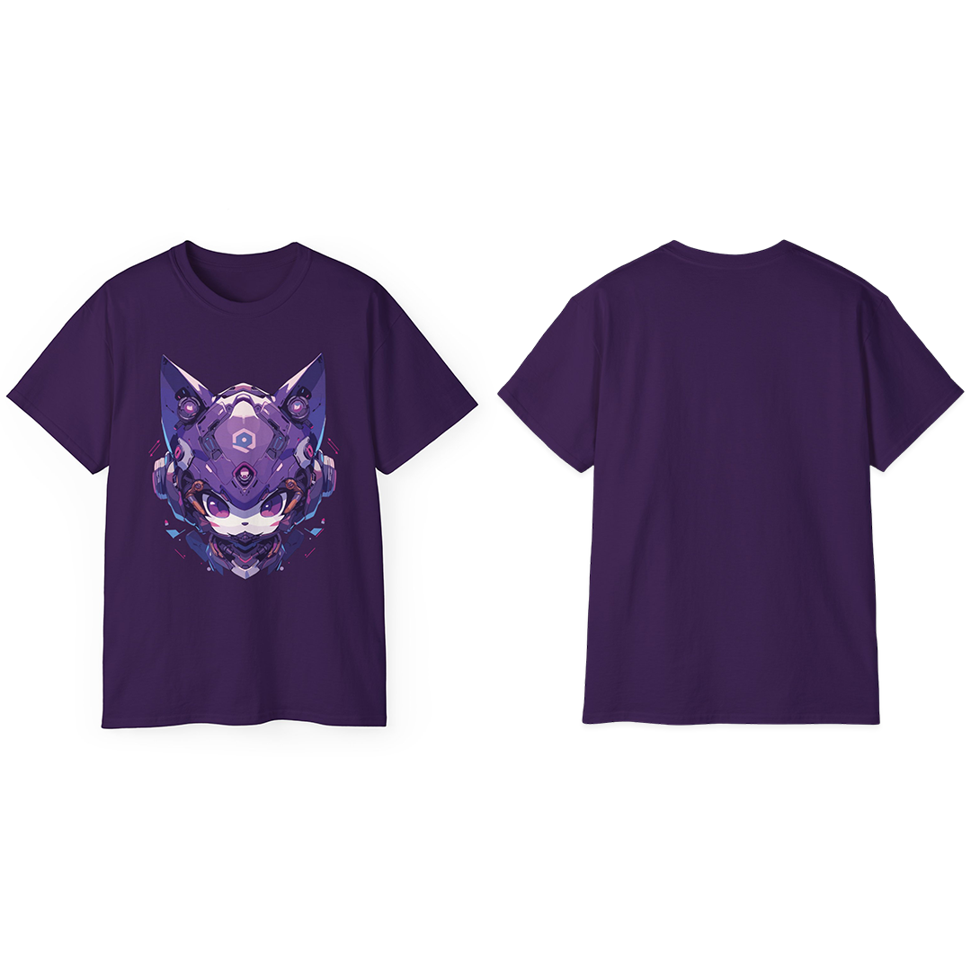 100%纯棉短袖T恤 | Mascot-Cat-016