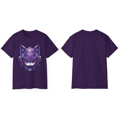 100% Cotton Short Sleeve Tee | Mascot-Cat-016