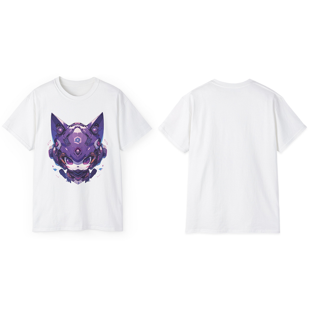 100%纯棉短袖T恤 | Mascot-Cat-016